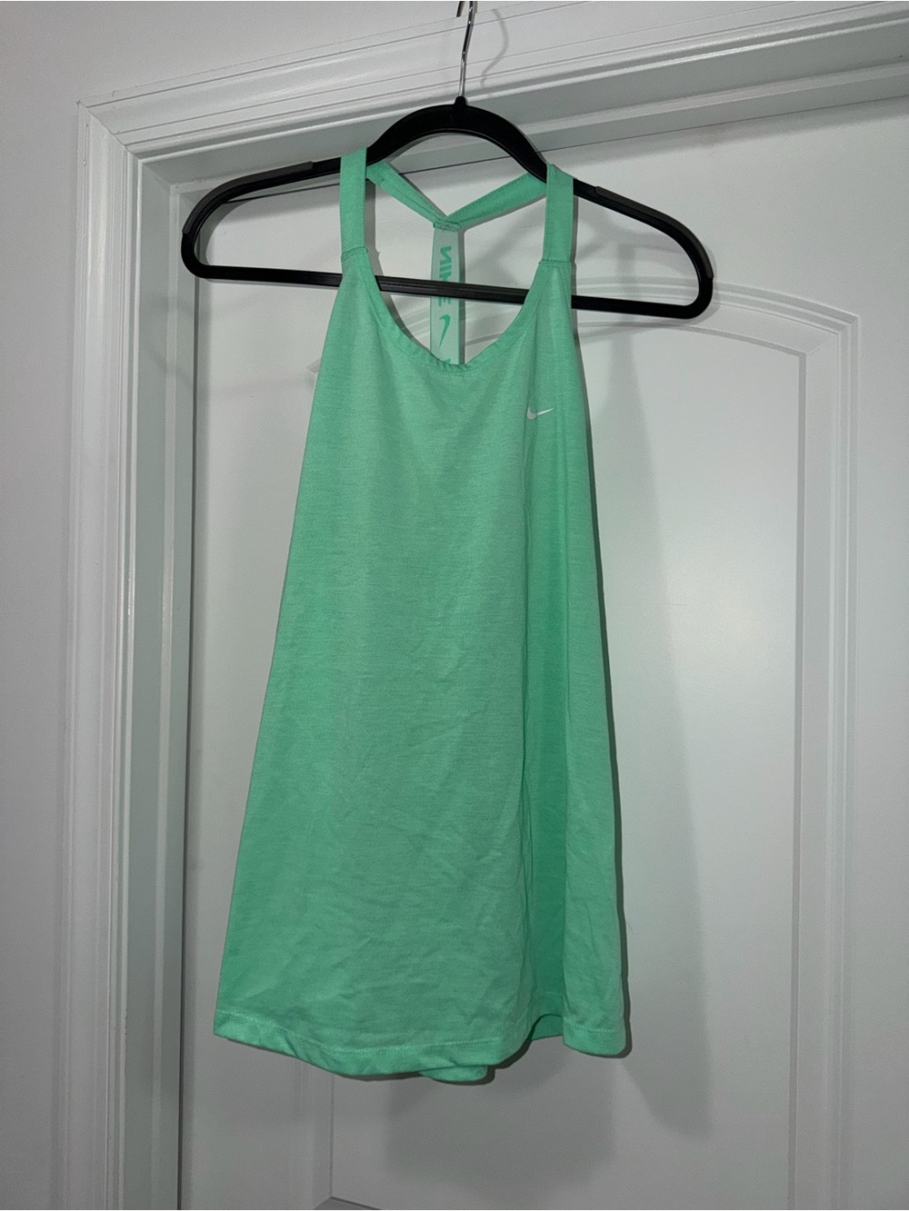 Nike Women’s Mint Green Athletic Racerback Tank
